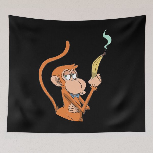 Item preview, Monkey with banana gun designed and sold by Monkey Ful.