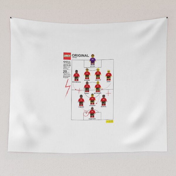 Item preview, Manchester United Brick Football team Streetwear T-shirt designed and sold by Vamos Store.