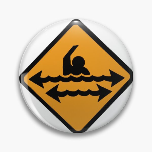 Item preview, Strong Current Warning Sign designed and sold by AlwaysReadyCltv.