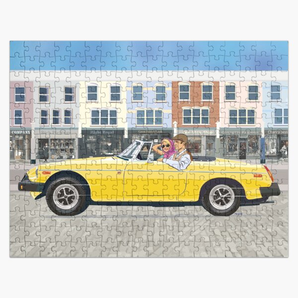 Artikel-Vorschau von Inka Gelb gefärbter 'B' Roadster - der klassische britische Sportwagen, designt und verkauft von Bigs66.