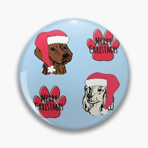 Item preview, Merry Christmas dogs designed and sold by NinaBetterNot.