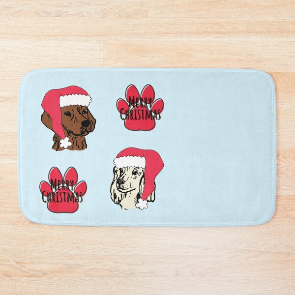 Item preview, Merry Christmas dogs designed and sold by NinaBetterNot.