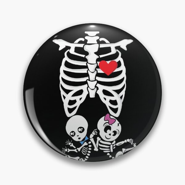 Item preview, Pregnancy Baby Skeleton Twins Set 2 Skeleton Essential designed and sold by thegoodplan.