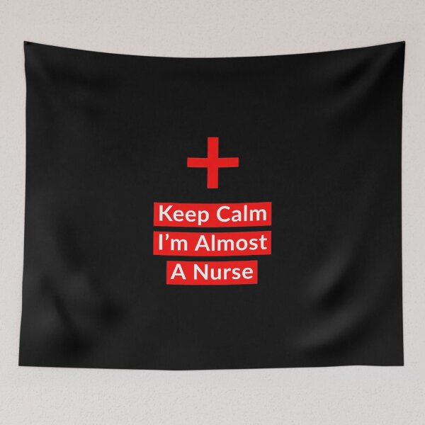 Item preview, Keep Calm I'm Almost A Nurse designed and sold by mer-ONE.