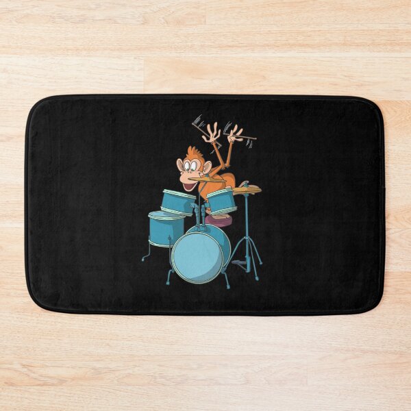Item preview, Monkey plays drums designed and sold by Monkey Ful.
