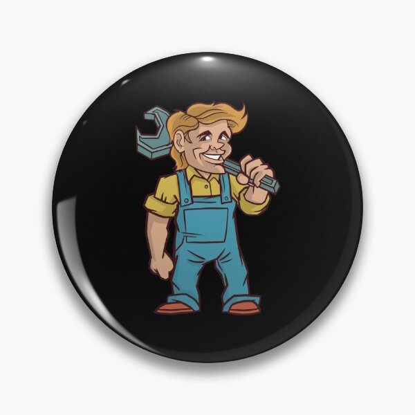 Item preview, Mechanic with wrench | Craftsman | plumber designed and sold by DerSenat.