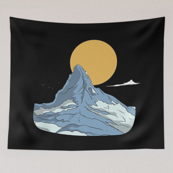 Item preview, View of mountain peaks and lakes designed and sold by Monkey Ful.