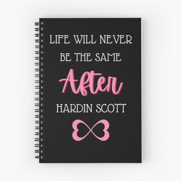 Item preview, After Hardin Scott | Life will never be the same |  Black and Pink  designed and sold by BloompodDesigns.
