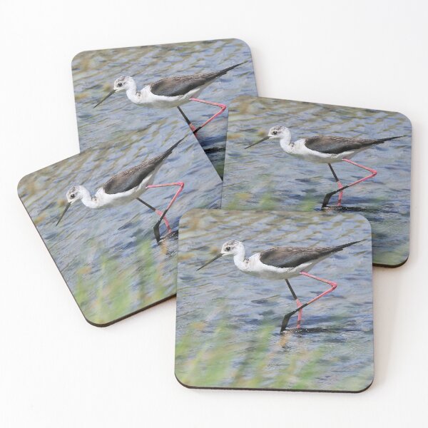 Item preview, r2442/ site ornithologique-du-teich - Echasse blanche - 2018 par Okaio Créations - Olavia-Olao designed and sold by o.okaïo.