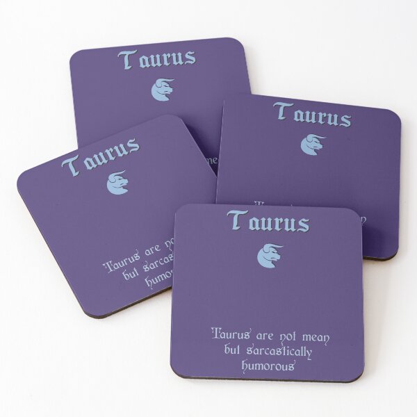 Item preview, Zodiac Sign Taurus Blue designed and sold by Modern-Fusion.