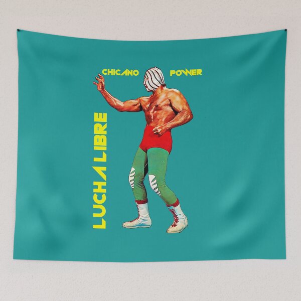 Aperçu de l'œuvre Lutte Vintage Lucha Libre créée et vendue par Arctic frame studio.