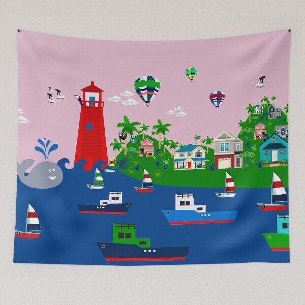 Item preview, Harbour Artwork  designed and sold by MarcSabuncu.
