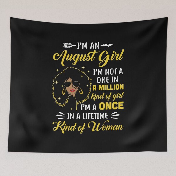 Item preview, August Birthday Gifts I'm A Queen Black Women Girl designed and sold by CreativeGift.