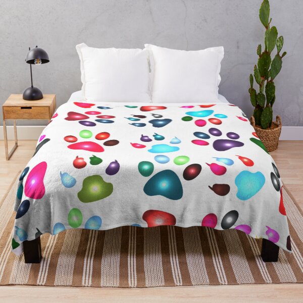 Item preview, Colorful paw prints  designed and sold by MoStorish.