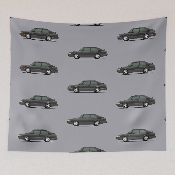 Item preview, Saab 900 Turbo Single Illustration designed and sold by RJWautographics.