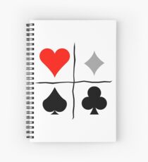 Homestuck Relationship Quadrants Graphic Spiral Notebook