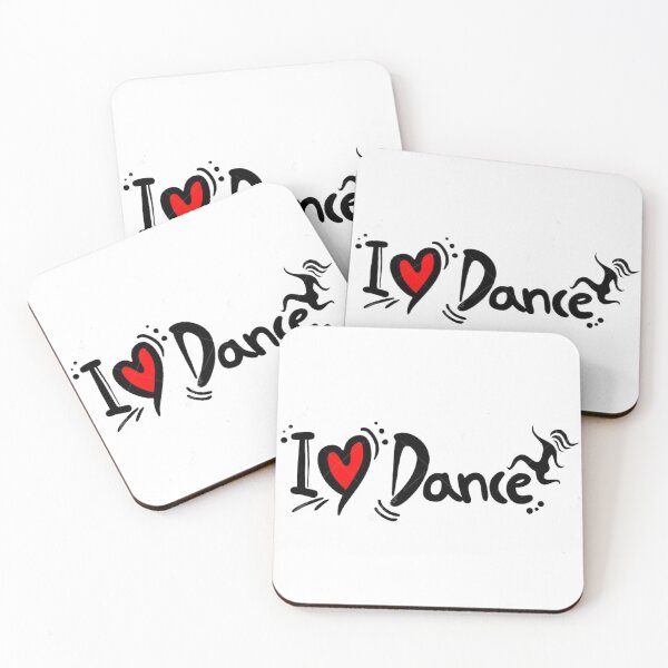 Item preview, Women's T-Shirt I LOVE DANCE designed and sold by bigshoop.