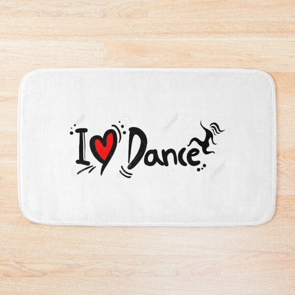 Item preview, Women's T-Shirt I LOVE DANCE designed and sold by bigshoop.