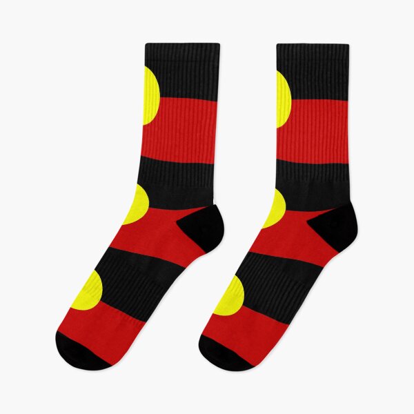 Item preview, Australian Aboriginal Flag designed and sold by REApparelCo.
