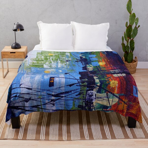 Item preview, Abstract acrylic modern painting designed and sold by earthroots.