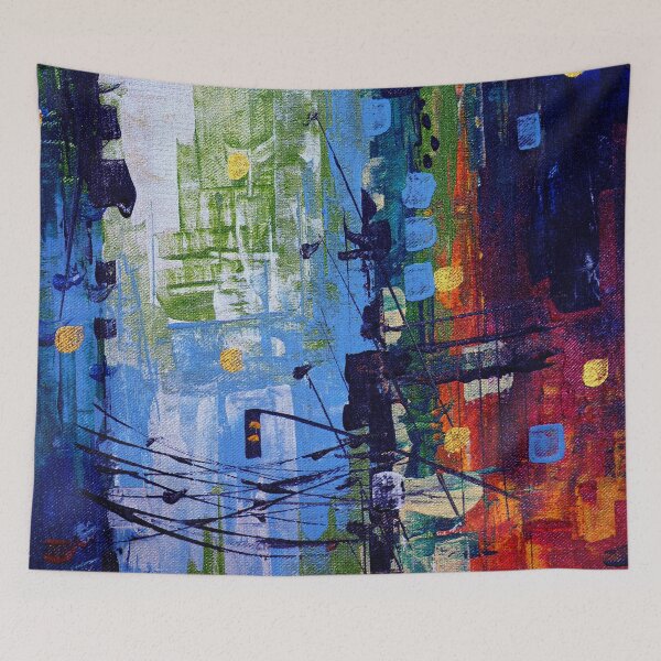 Item preview, Abstract acrylic modern painting designed and sold by earthroots.