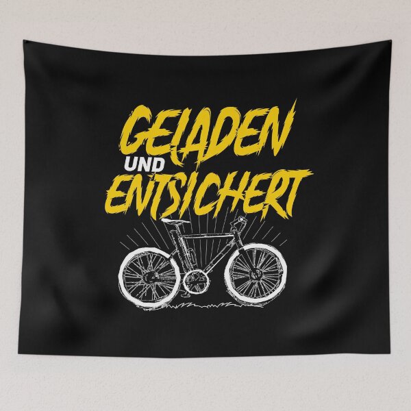 Item preview, E-Bike Loaded and unlocked cyclist gift designed and sold by 2blackcherries.