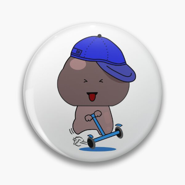 Item preview, FunGuy On Scooter - Mushroom puns  designed and sold by 1mming.