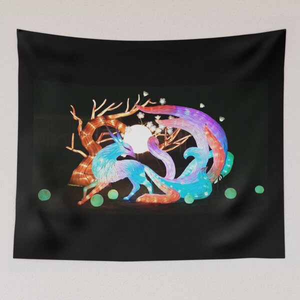 Item preview, Light Festival Kitsune Mystical Creature designed and sold by MonMonTales.
