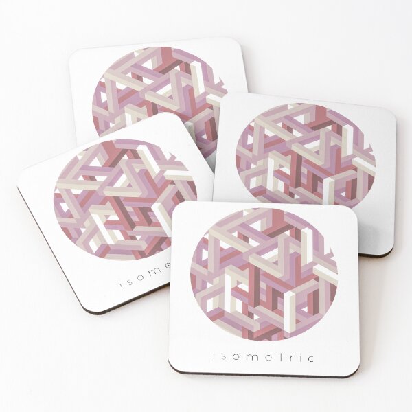 Item preview, Faded Pink Isometric Globe designed and sold by KimVanG.
