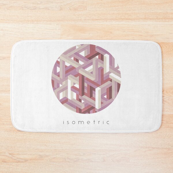 Item preview, Faded Pink Isometric Globe designed and sold by KimVanG.