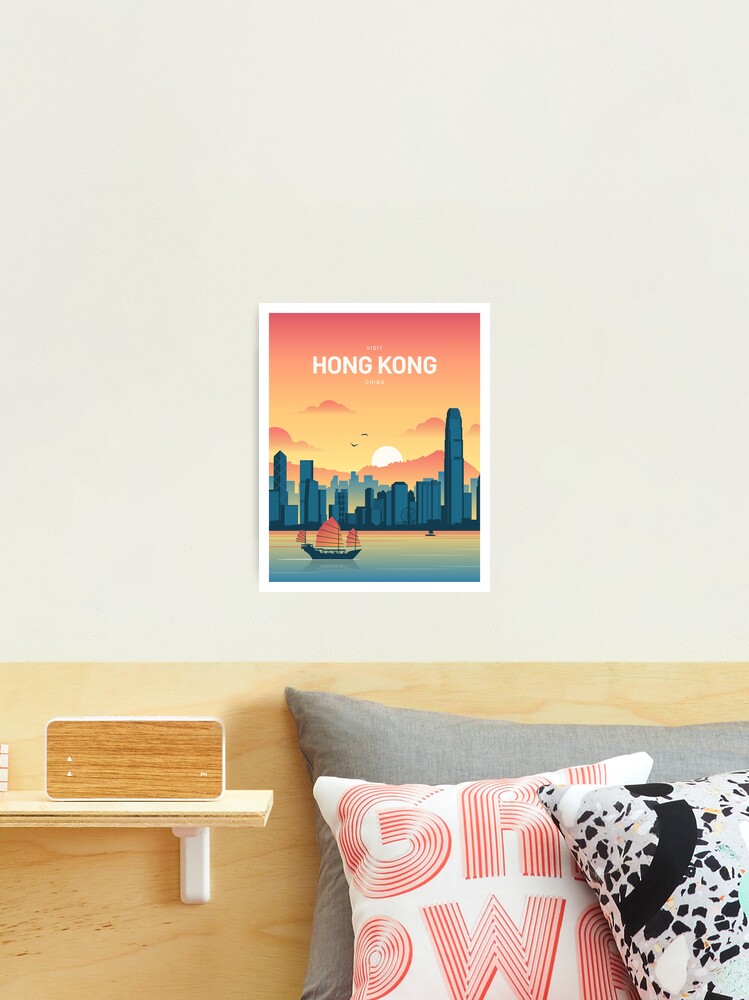 Thumbnail 2 of 3, Photographic Print, Hong Kong Vintage Travel designed and sold by corvintp.