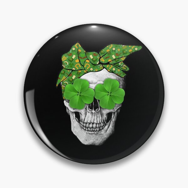 Artikelvorschau, Shamrock Skull entworfen und verkauft von autlu.