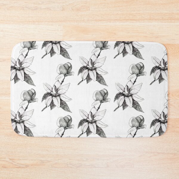 Item preview, magnolia designed and sold by Rhiannon Redfern.
