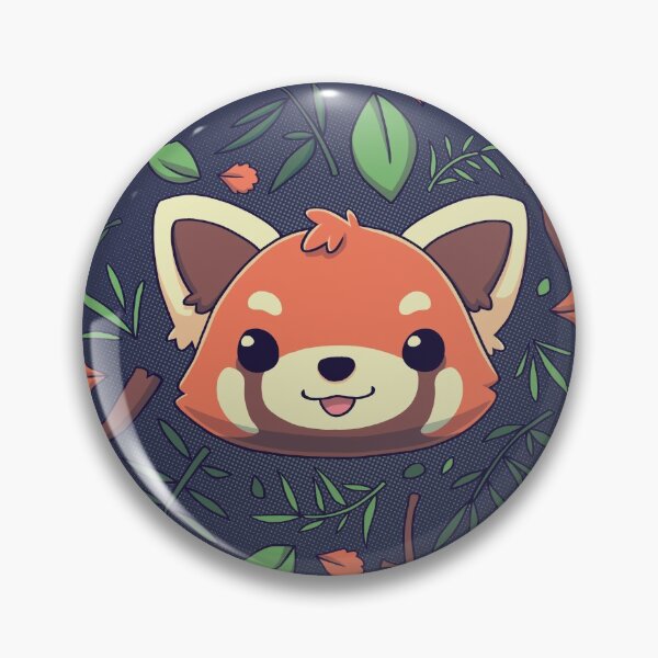Item preview, Red Panda Autumn Leaves // Kawaii, Wild Animal designed and sold by Geekydog.