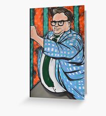 Chris Farley SNL Greeting Card