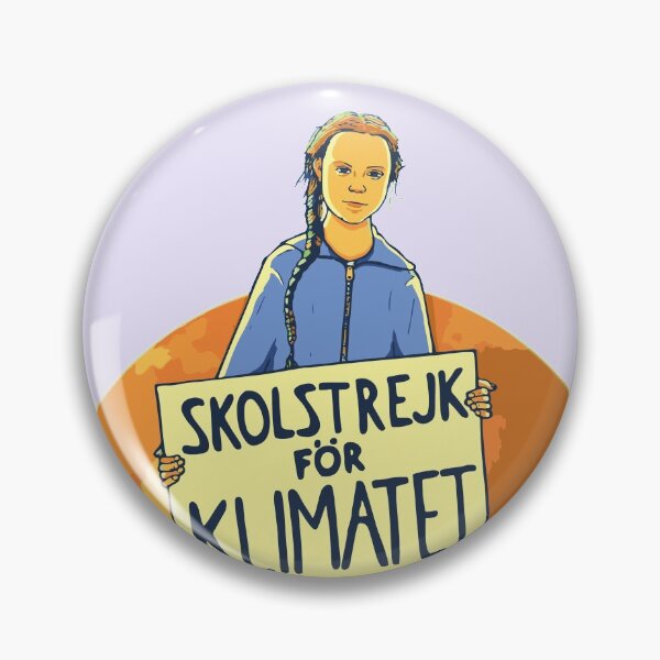 Item preview, Greta school strike for climate designed and sold by Frank J. Art.
