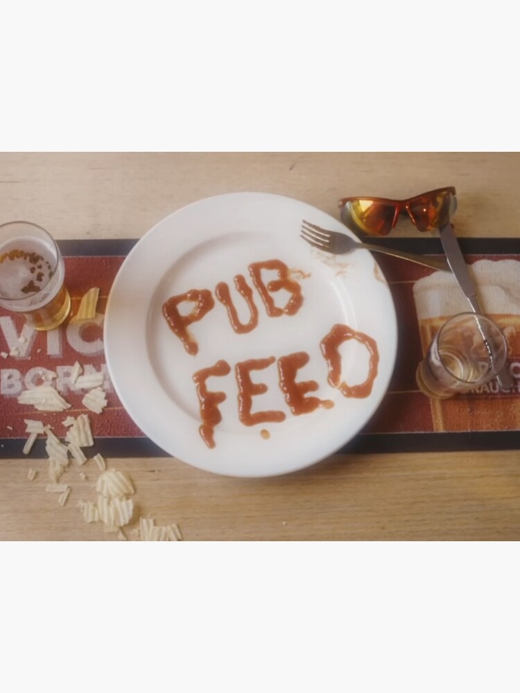 "Pub Feed" Poster by RenoMelino Redbubble