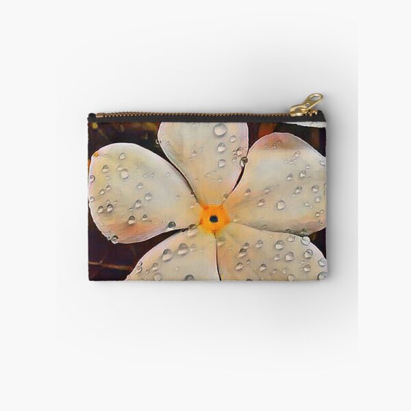 Item preview, Beautiful White Flowers With Rain Drops designed and sold by Indra Agrawal.