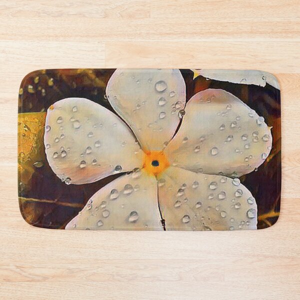 Item preview, Beautiful White Flowers With Rain Drops designed and sold by Indra Agrawal.