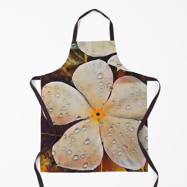 Item preview, Beautiful White Flowers With Rain Drops designed and sold by Indra Agrawal.