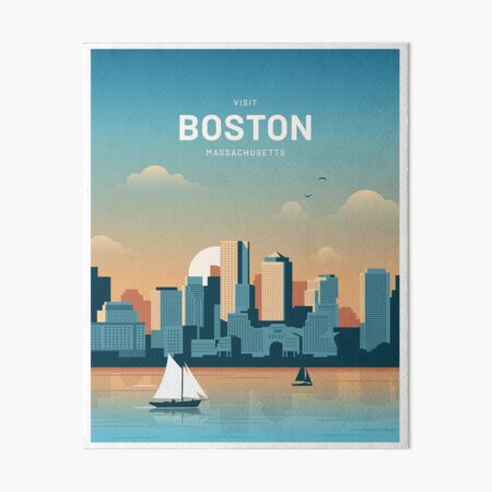 Artikel-Vorschau von  Massachusetts, designt und verkauft von Corvin  Travel Posters.