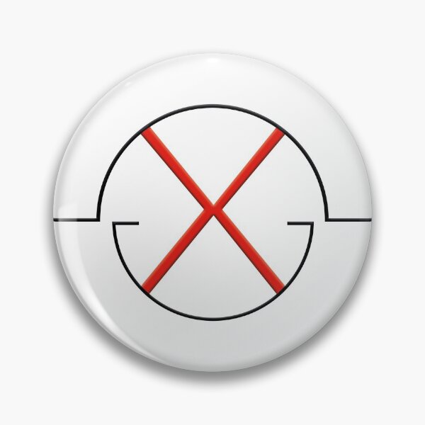 WIRE - Book 1: Power, logo - White Pin