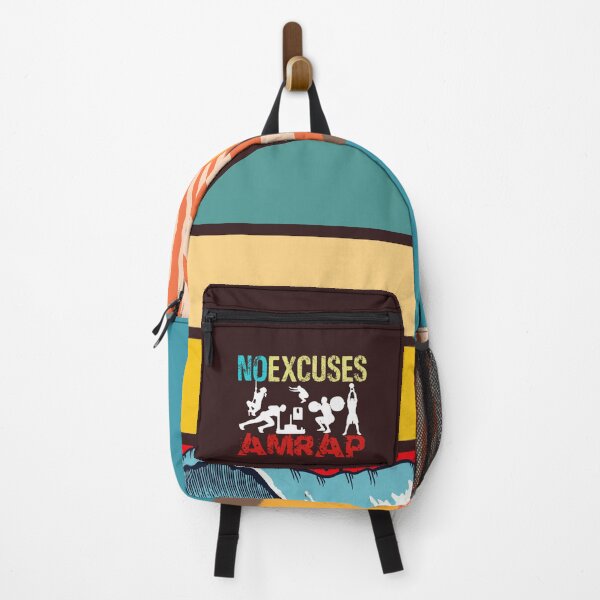 Item preview, No Excuses AMRAP Crossfit Workout Fitness designed and sold by Desiznn.