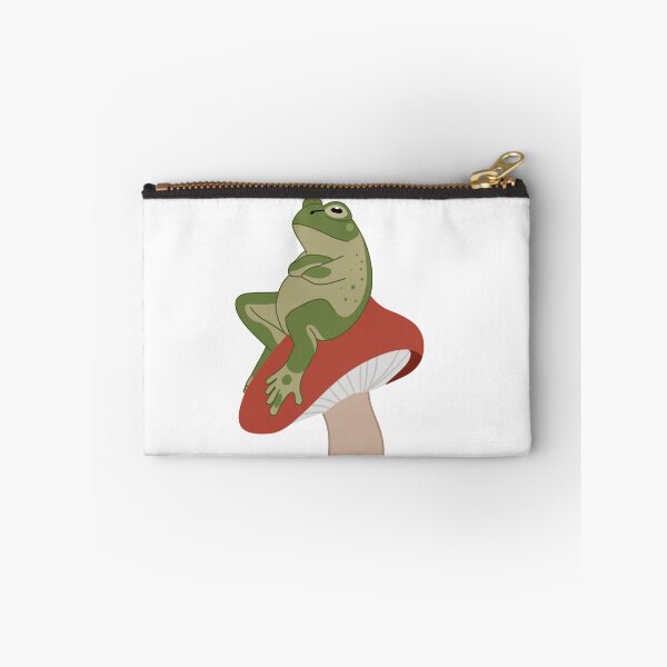 Item preview, frog chilling on a mushroom  designed and sold by AJM03.