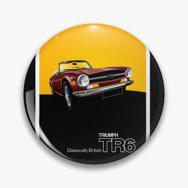 Item preview, Triumph TR6 Classic Car Advert designed and sold by RJWautographics.