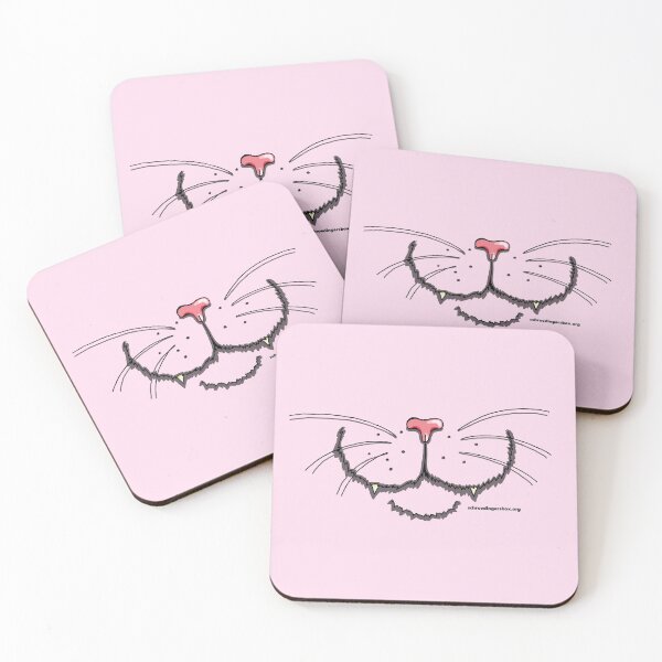 Artikel-Vorschau von Nosy Cat in Pink, designt und verkauft von Schrödingers Box.