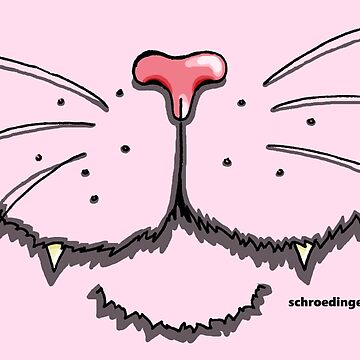 Vorschaubild zum Design Nosy Cat in Pink von Schrödingers Box