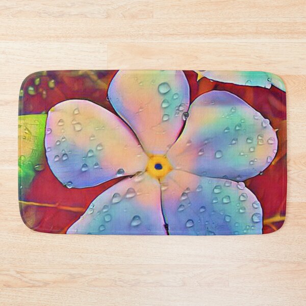 Item preview, Beautiful Colourful Flowers With Rain Drops designed and sold by Indra Agrawal.