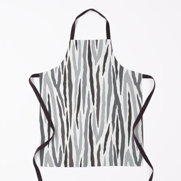 Item preview, Zebra Stripe Print Grayscale from the Fancy Floral Zebra Collection designed and sold by CJAura by Claire Jane Johnson.