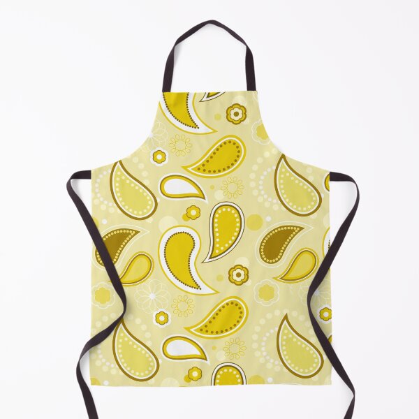 Item preview, Yellow Floral Paisley Pattern designed and sold by everything4eva.